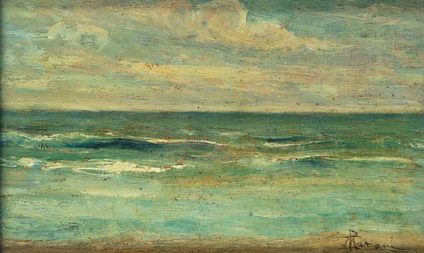 Attribuito a Pompeo Mariani (Monza 1857-Bordighera 1927) : Bordighera  - Asta Opere da una dimora sul lago di Como e da altre collezioni lombarde - Associazione Nazionale - Case d'Asta italiane