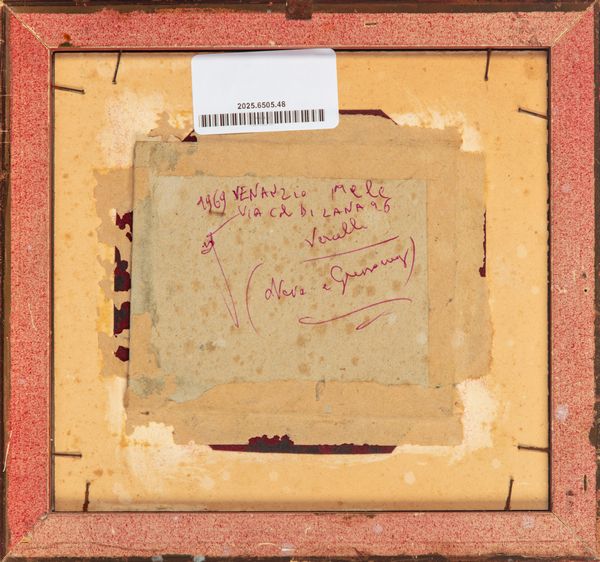 Venanzio Mele : Neve a Gressoney  - Asta Opere da una dimora sul lago di Como e da altre collezioni lombarde - Associazione Nazionale - Case d'Asta italiane