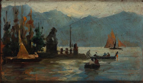 Prassitele Barzaghi : Sul lago di Como  - Asta Opere da una dimora sul lago di Como e da altre collezioni lombarde - Associazione Nazionale - Case d'Asta italiane