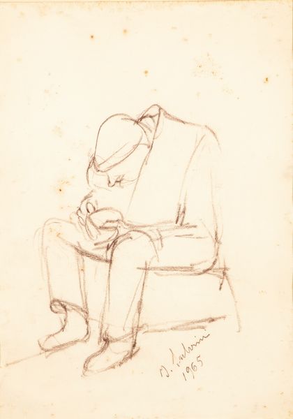 Innocente Salvini : Popolano  - Asta Opere da una dimora sul lago di Como e da altre collezioni lombarde - Associazione Nazionale - Case d'Asta italiane