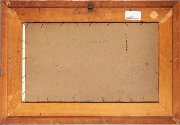 Attilio Zanchelli : Paesaggio d'autunno  - Asta Opere da una dimora sul lago di Como e da altre collezioni lombarde - Associazione Nazionale - Case d'Asta italiane