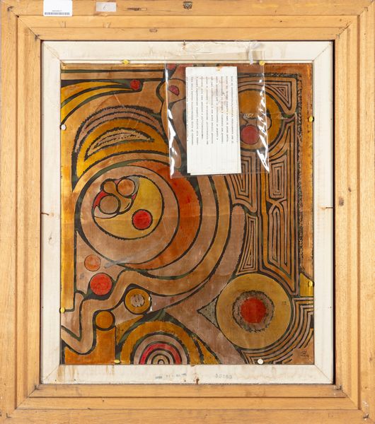 Giancarlo Del Grande : Senza titolo  - Asta Opere da una dimora sul lago di Como e da altre collezioni lombarde - Associazione Nazionale - Case d'Asta italiane