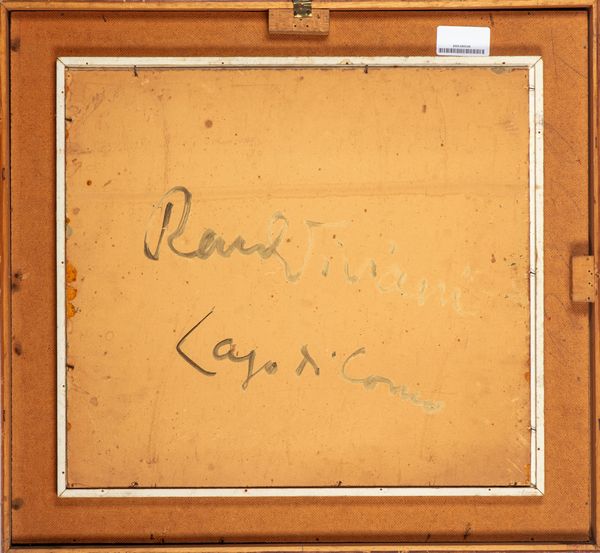 Raul Viviani : Lago di Como  - Asta Opere da una dimora sul lago di Como e da altre collezioni lombarde - Associazione Nazionale - Case d'Asta italiane