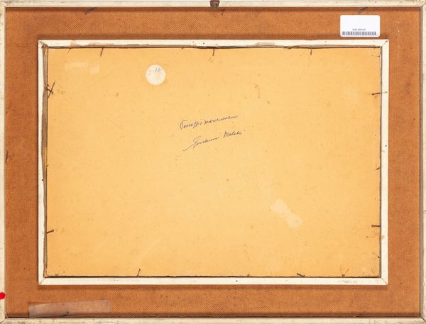 Giovanni Malesci : Paesaggio maremmano  - Asta Opere da una dimora sul lago di Como e da altre collezioni lombarde - Associazione Nazionale - Case d'Asta italiane