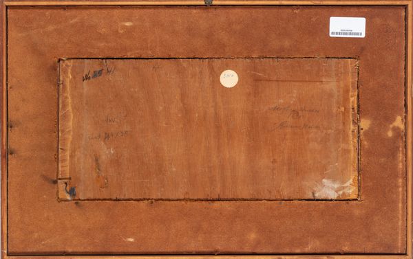 Giovanni Malesci : Scogliera adriatica  - Asta Opere da una dimora sul lago di Como e da altre collezioni lombarde - Associazione Nazionale - Case d'Asta italiane