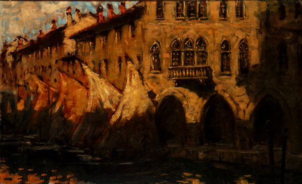 Scuola ungherese, secolo XX : Venezia  - Asta Opere da una dimora sul lago di Como e da altre collezioni lombarde - Associazione Nazionale - Case d'Asta italiane