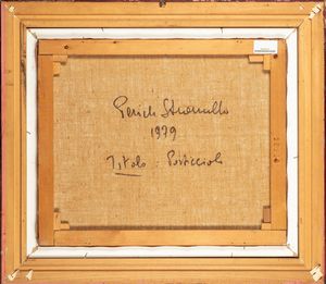 Pericle Stromillo : Porticciolo  - Asta Opere da una dimora sul lago di Como e da altre collezioni lombarde - Associazione Nazionale - Case d'Asta italiane