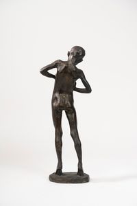 Cesare Reduzzi : Piccolo ignavo  - Asta Opere da una dimora sul lago di Como e da altre collezioni lombarde - Associazione Nazionale - Case d'Asta italiane