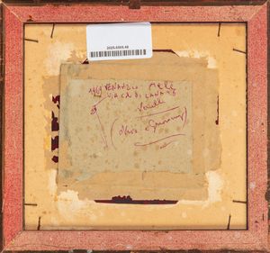 Venanzio Mele : Neve a Gressoney  - Asta Opere da una dimora sul lago di Como e da altre collezioni lombarde - Associazione Nazionale - Case d'Asta italiane