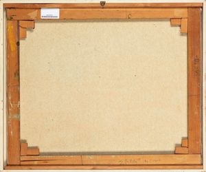 Gianni Scolari : Paesaggio  - Asta Opere da una dimora sul lago di Como e da altre collezioni lombarde - Associazione Nazionale - Case d'Asta italiane