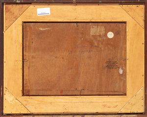 Giovanni Malesci : Golfo di Follonica  - Asta Opere da una dimora sul lago di Como e da altre collezioni lombarde - Associazione Nazionale - Case d'Asta italiane