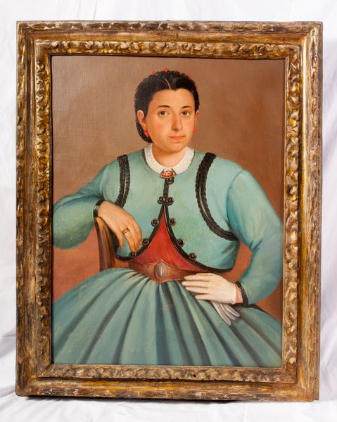 Ritratto di dama seduta  - Asta Smart Auction: arredi, dipinti, sculture, strumenti musicali, ceramiche e altro a prezzi vantaggiosi - Associazione Nazionale - Case d'Asta italiane