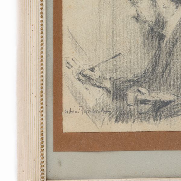 Ritratti virili, lotto di due disegni a matita scura su carta  - Asta Smart Auction: arredi, dipinti, sculture, strumenti musicali, ceramiche e altro a prezzi vantaggiosi - Associazione Nazionale - Case d'Asta italiane