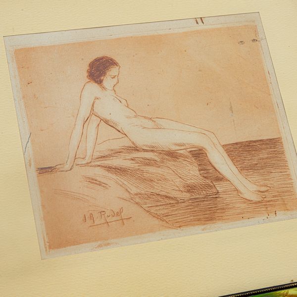 Lotto di due nudi femminili, multipli su carta  - Asta Smart Auction: arredi, dipinti, sculture, strumenti musicali, ceramiche e altro a prezzi vantaggiosi - Associazione Nazionale - Case d'Asta italiane