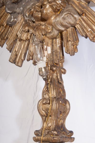 Ostensorio con trigramma bernardiniano  - Asta Smart Auction: arredi, dipinti, sculture, strumenti musicali, ceramiche e altro a prezzi vantaggiosi - Associazione Nazionale - Case d'Asta italiane