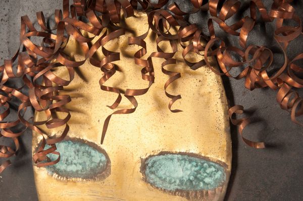 Volto di donna  - Asta Smart Auction: arredi, dipinti, sculture, strumenti musicali, ceramiche e altro a prezzi vantaggiosi - Associazione Nazionale - Case d'Asta italiane