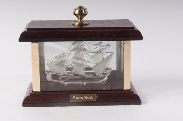 Santa Maria , modello di imbarcazione  - Asta Smart Auction: arredi, dipinti, sculture, strumenti musicali, ceramiche e altro a prezzi vantaggiosi - Associazione Nazionale - Case d'Asta italiane