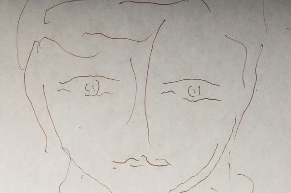 VIRGILIO GUIDI : Volto femminile  - Asta Smart Auction: arredi, dipinti, sculture, strumenti musicali, ceramiche e altro a prezzi vantaggiosi - Associazione Nazionale - Case d'Asta italiane