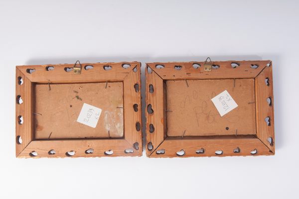 Lotto di due paesaggi  - Asta Smart Auction: arredi, dipinti, sculture, strumenti musicali, ceramiche e altro a prezzi vantaggiosi - Associazione Nazionale - Case d'Asta italiane