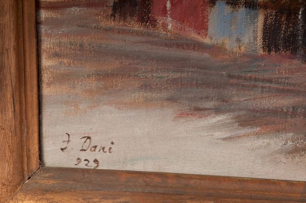 Franco Dani : Alla fiera  - Asta Smart Auction: arredi, dipinti, sculture, strumenti musicali, ceramiche e altro a prezzi vantaggiosi - Associazione Nazionale - Case d'Asta italiane