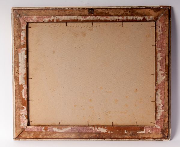 NICOLAS  DE CORSI : Scorcio di marina con barche e personaggi  - Asta Smart Auction: arredi, dipinti, sculture, strumenti musicali, ceramiche e altro a prezzi vantaggiosi - Associazione Nazionale - Case d'Asta italiane