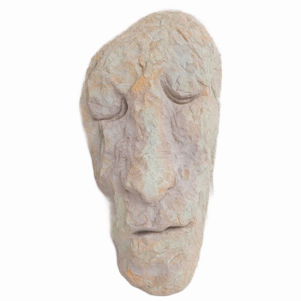 Volto, scultura in pietra rosa d'Assisi  - Asta Smart Auction: arredi, dipinti, sculture, strumenti musicali, ceramiche e altro a prezzi vantaggiosi - Associazione Nazionale - Case d'Asta italiane