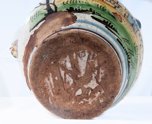 Brocca  in ceramica policroma  - Asta Smart Auction: arredi, dipinti, sculture, strumenti musicali, ceramiche e altro a prezzi vantaggiosi - Associazione Nazionale - Case d'Asta italiane