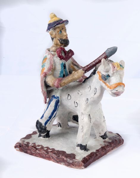 Somarello con Don Chisciotte  - Asta Smart Auction: arredi, dipinti, sculture, strumenti musicali, ceramiche e altro a prezzi vantaggiosi - Associazione Nazionale - Case d'Asta italiane