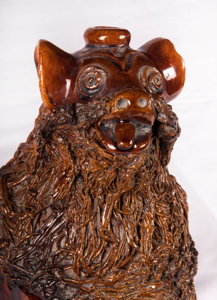 Fischietto zoomorfo a forma di cane in ceramica  - Asta Smart Auction: arredi, dipinti, sculture, strumenti musicali, ceramiche e altro a prezzi vantaggiosi - Associazione Nazionale - Case d'Asta italiane