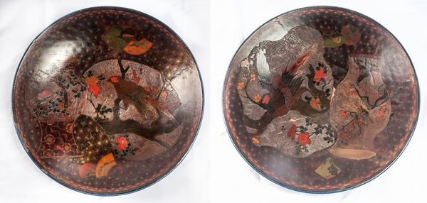 Coppia di piatti in porcellana  - Asta Smart Auction: arredi, dipinti, sculture, strumenti musicali, ceramiche e altro a prezzi vantaggiosi - Associazione Nazionale - Case d'Asta italiane