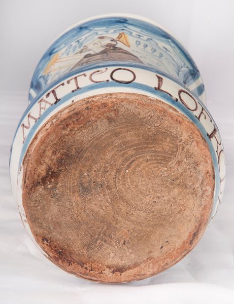 Vaso da farmacia, albarello in ceramica  - Asta Smart Auction: arredi, dipinti, sculture, strumenti musicali, ceramiche e altro a prezzi vantaggiosi - Associazione Nazionale - Case d'Asta italiane