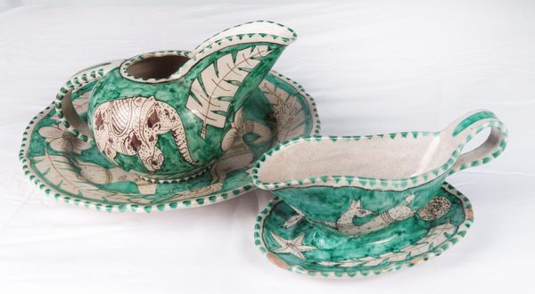 Lotto di tre ceramiche  - Asta Smart Auction: arredi, dipinti, sculture, strumenti musicali, ceramiche e altro a prezzi vantaggiosi - Associazione Nazionale - Case d'Asta italiane