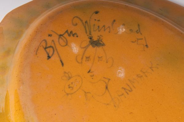 BJORN WIINBLAD : Fanciulla  - Asta Smart Auction: arredi, dipinti, sculture, strumenti musicali, ceramiche e altro a prezzi vantaggiosi - Associazione Nazionale - Case d'Asta italiane