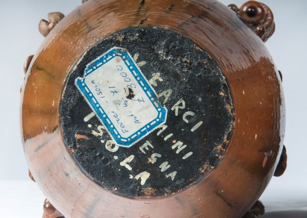 Coppia di anfore in terracotta smaltata  - Asta Smart Auction: arredi, dipinti, sculture, strumenti musicali, ceramiche e altro a prezzi vantaggiosi - Associazione Nazionale - Case d'Asta italiane