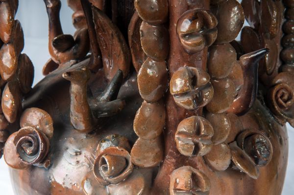 Coppia di anfore in terracotta smaltata  - Asta Smart Auction: arredi, dipinti, sculture, strumenti musicali, ceramiche e altro a prezzi vantaggiosi - Associazione Nazionale - Case d'Asta italiane