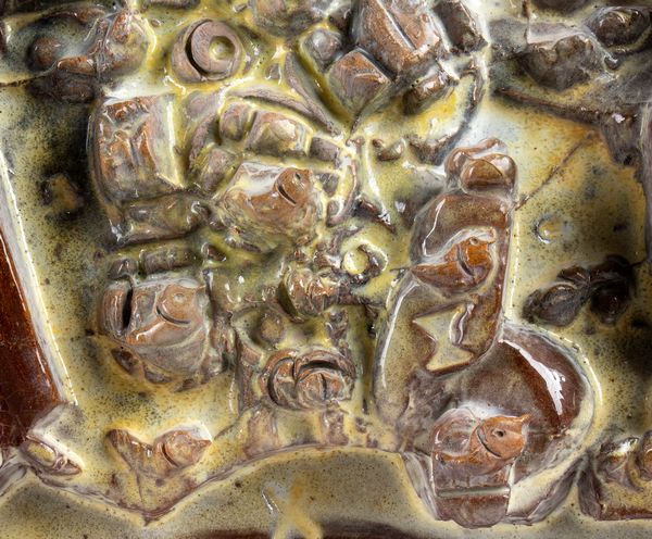 Angelo Biancini : San Francesco parla agli uccelli, Faenza  - Asta Smart Auction: arredi, dipinti, sculture, strumenti musicali, ceramiche e altro a prezzi vantaggiosi - Associazione Nazionale - Case d'Asta italiane