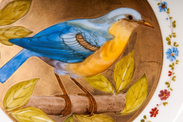 Lotto di sei piatti da coltello  - Asta Smart Auction: arredi, dipinti, sculture, strumenti musicali, ceramiche e altro a prezzi vantaggiosi - Associazione Nazionale - Case d'Asta italiane