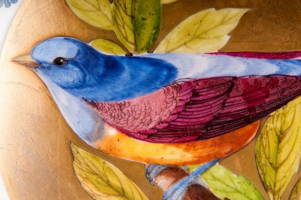 Lotto di sei piatti da coltello  - Asta Smart Auction: arredi, dipinti, sculture, strumenti musicali, ceramiche e altro a prezzi vantaggiosi - Associazione Nazionale - Case d'Asta italiane