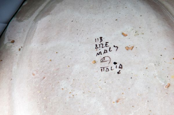 Servizio da sei in ceramica policroma  - Asta Smart Auction: arredi, dipinti, sculture, strumenti musicali, ceramiche e altro a prezzi vantaggiosi - Associazione Nazionale - Case d'Asta italiane