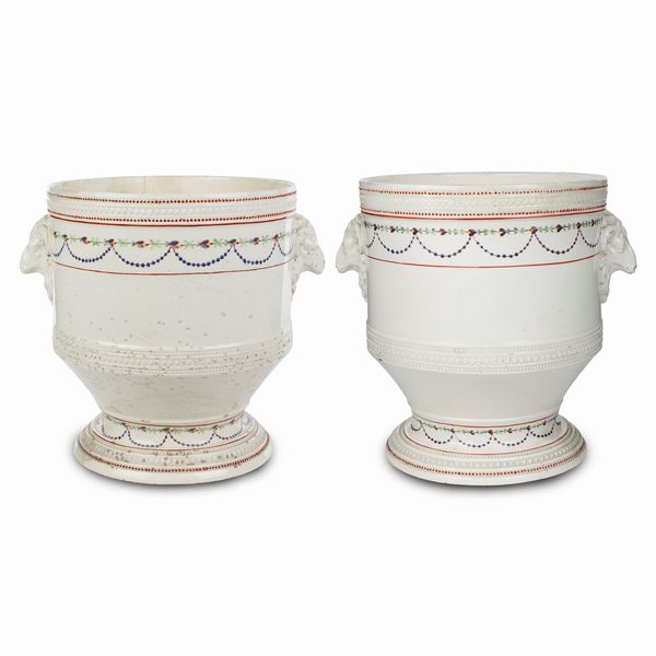 Coppia di vasi  - Asta Smart Auction: arredi, dipinti, sculture, strumenti musicali, ceramiche e altro a prezzi vantaggiosi - Associazione Nazionale - Case d'Asta italiane