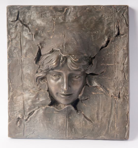 Giuseppe Renda : Volto di donna  - Asta Smart Auction: arredi, dipinti, sculture, strumenti musicali, ceramiche e altro a prezzi vantaggiosi - Associazione Nazionale - Case d'Asta italiane