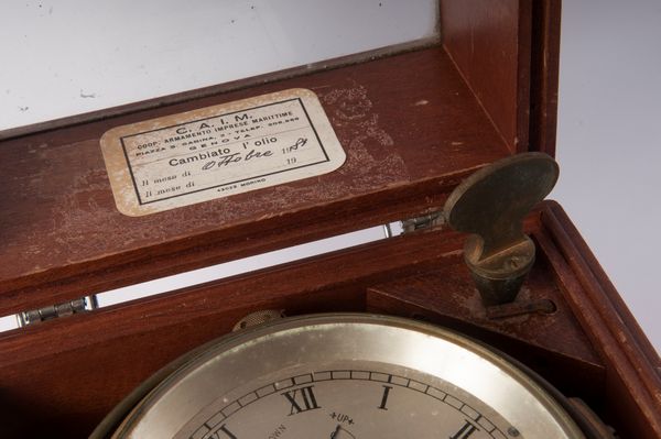 Cronometro da imbarcazione Thomas Mercer  - Asta Smart Auction: arredi, dipinti, sculture, strumenti musicali, ceramiche e altro a prezzi vantaggiosi - Associazione Nazionale - Case d'Asta italiane