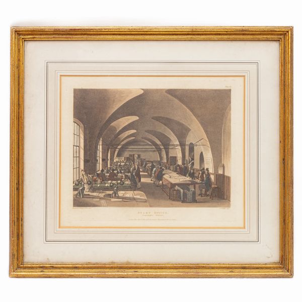 Lotto di quattro multipli su carta con vedute d'interni  - Asta Smart Auction: arredi, dipinti, sculture, strumenti musicali, ceramiche e altro a prezzi vantaggiosi - Associazione Nazionale - Case d'Asta italiane