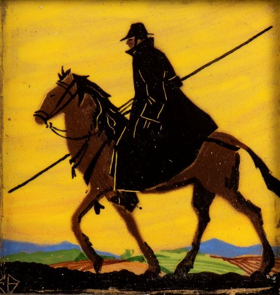 ENEA ANTONELLI : Il buttero  - Asta Smart Auction: arredi, dipinti, sculture, strumenti musicali, ceramiche e altro a prezzi vantaggiosi - Associazione Nazionale - Case d'Asta italiane