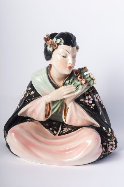 Arturo Pannunzio : Donna orientale  - Asta Smart Auction: arredi, dipinti, sculture, strumenti musicali, ceramiche e altro a prezzi vantaggiosi - Associazione Nazionale - Case d'Asta italiane