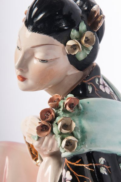 Arturo Pannunzio : Donna orientale  - Asta Smart Auction: arredi, dipinti, sculture, strumenti musicali, ceramiche e altro a prezzi vantaggiosi - Associazione Nazionale - Case d'Asta italiane