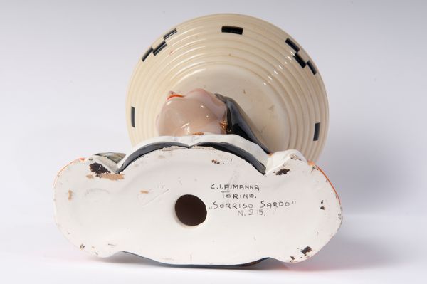 MANIFATTURA C.I.A. MANNA : SORRISO SARDO  - Asta Smart Auction: arredi, dipinti, sculture, strumenti musicali, ceramiche e altro a prezzi vantaggiosi - Associazione Nazionale - Case d'Asta italiane