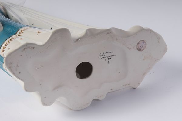 MANIFATTURA C.I.A. MANNA : CASTELLANA  - Asta Smart Auction: arredi, dipinti, sculture, strumenti musicali, ceramiche e altro a prezzi vantaggiosi - Associazione Nazionale - Case d'Asta italiane