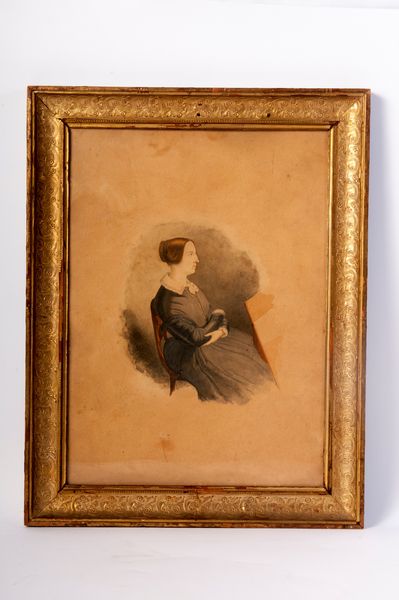 Autoritratto di gentildonna  - Asta Smart Auction: arredi, dipinti, sculture, strumenti musicali, ceramiche e altro a prezzi vantaggiosi - Associazione Nazionale - Case d'Asta italiane