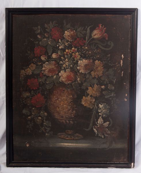 Natura morta con fiori e vasellame  - Asta Smart Auction: arredi, dipinti, sculture, strumenti musicali, ceramiche e altro a prezzi vantaggiosi - Associazione Nazionale - Case d'Asta italiane